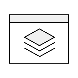 풀스택 완성 아이콘